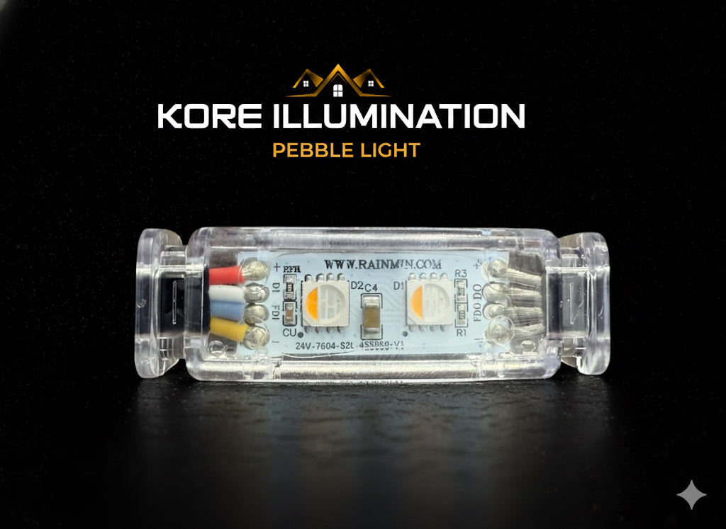 RGBW+ 24v “Pebble Light”