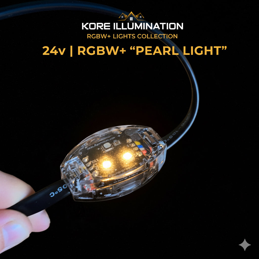 RGBW+ 24v “Pearl Lights”